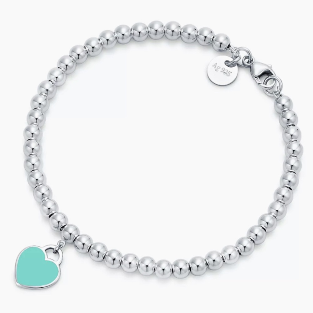 Return To Tiffany® Tiffany Blue® Heart Tag Bead Bracelet